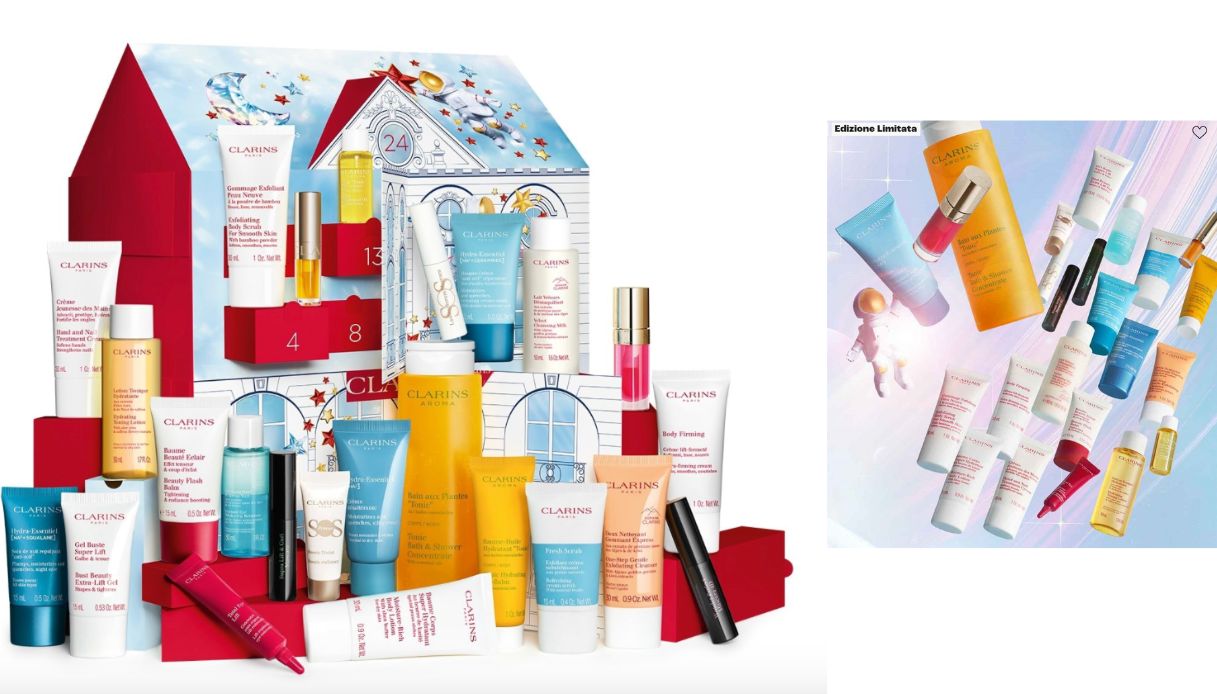 calendario avvento desiderabili clarins