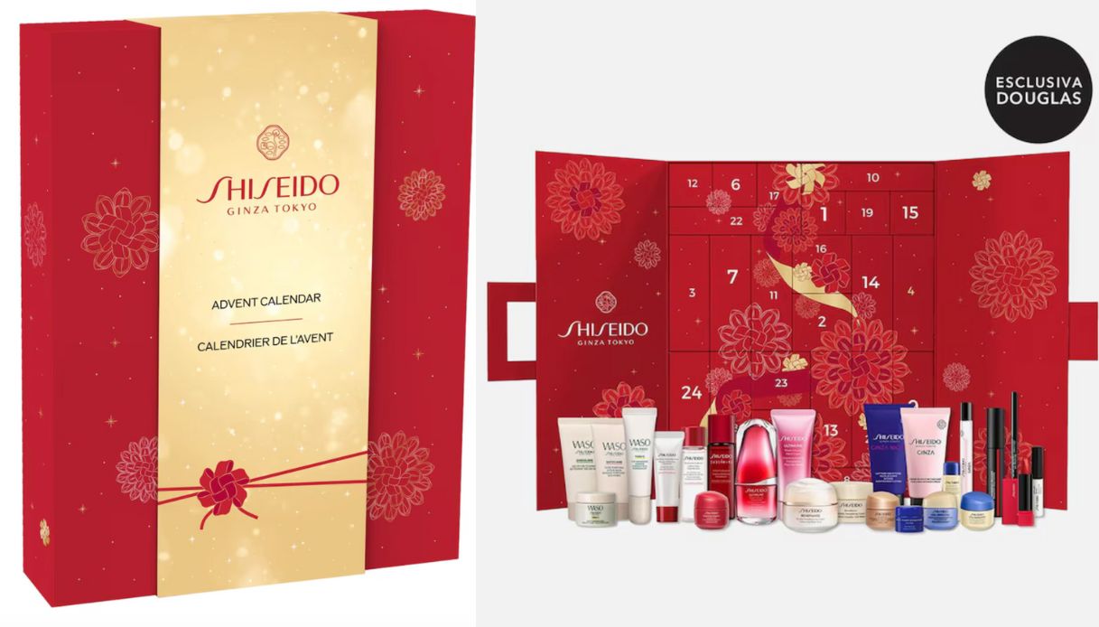 calendario avvento desiderabili shiseido