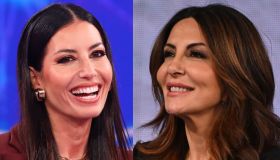 Sabrina Ferilli “copia” l’abito a Elisabetta Gregoraci: bellissime (ma con un dettaglio di troppo)
