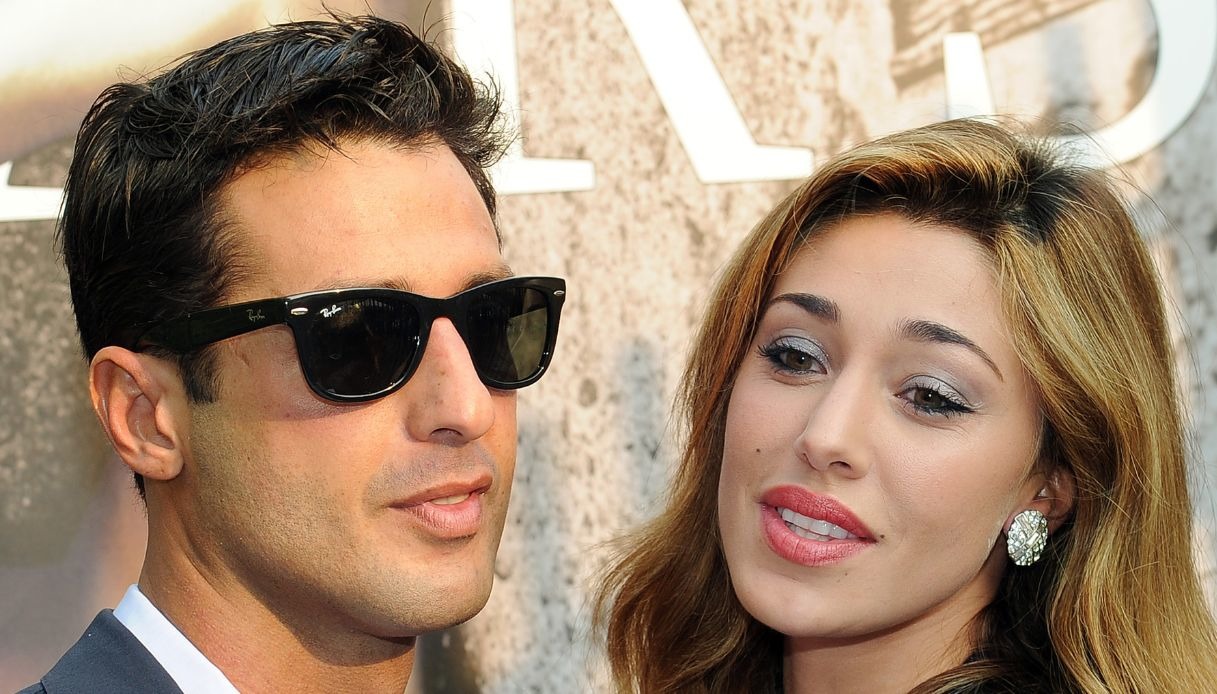 Belen Rodriguez e Fabrizio Corona nel 2011, all'epoca della loro storia