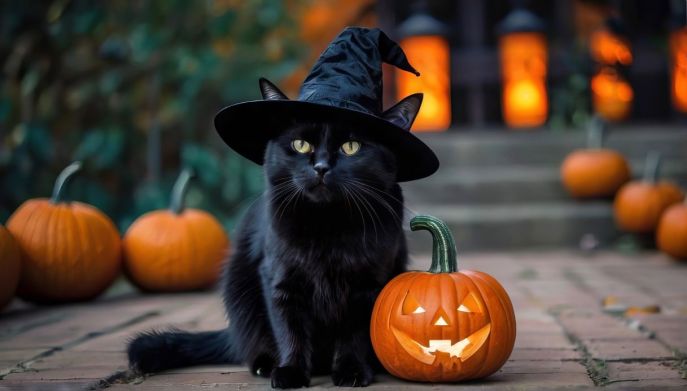 Gatto nero ad Halloween, perché è in pericolo