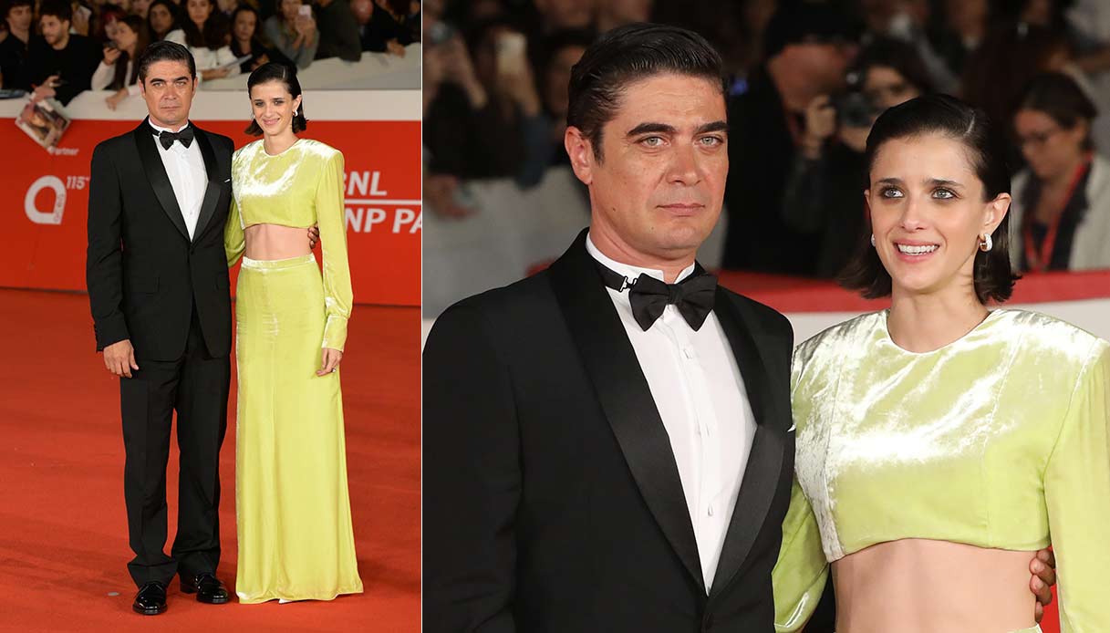 Riccardo Scamarcio e Benedetta Porcaroli sul red carpet della Festa del Cinema di Roma