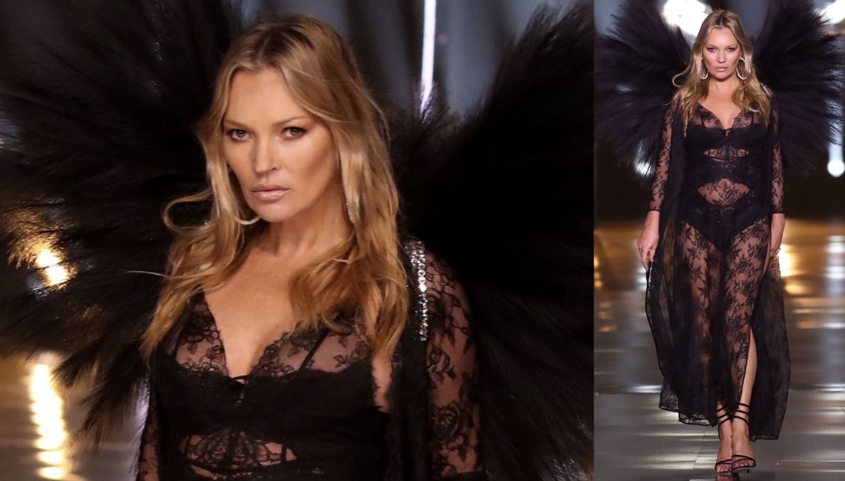 Kate Moss al Victoria's Secret Fashion Show