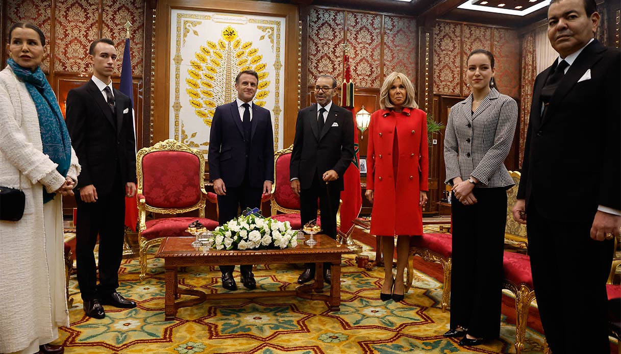 Brigitte Macron Lalla  Khadija Marocco