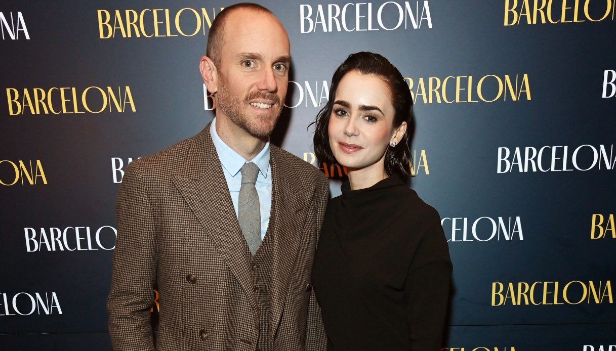 Lily Collins e il marito Charlie McDowell