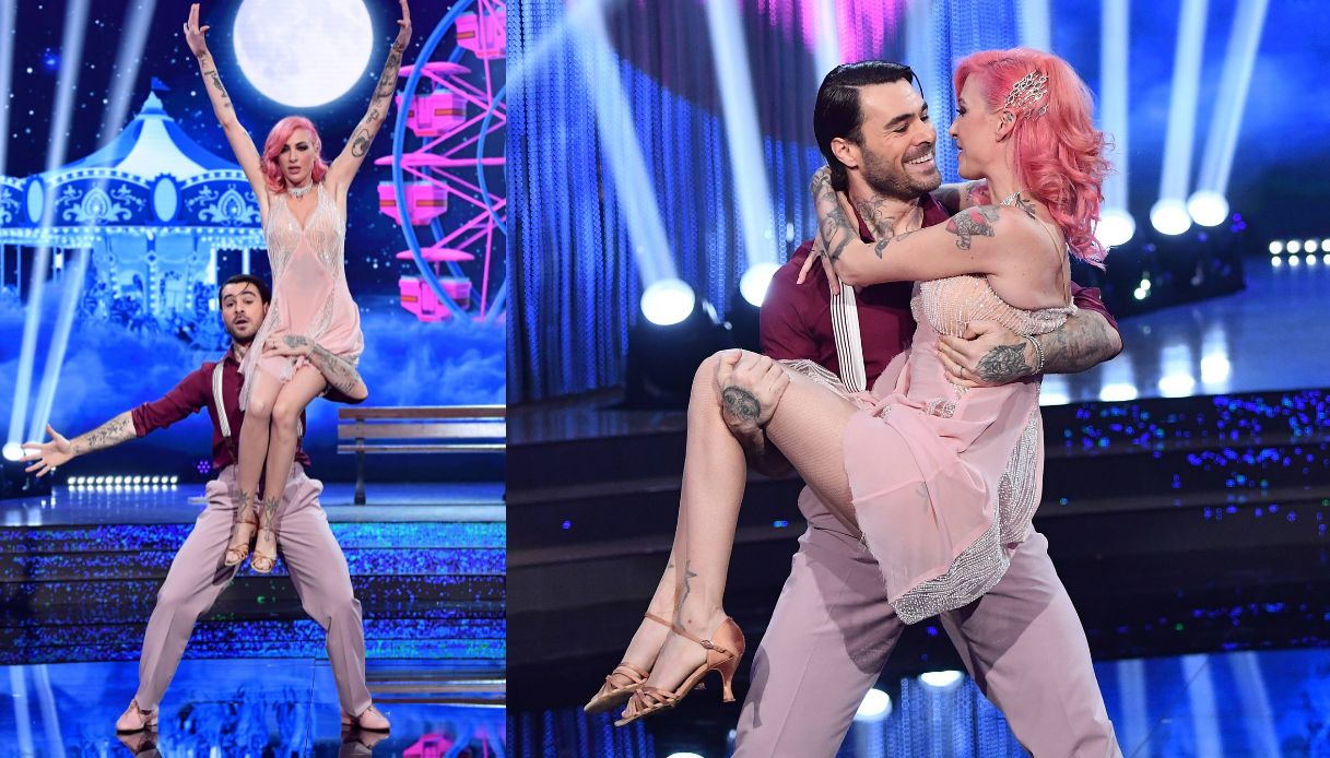 Ema Stokholma e Angelo Madonia alla finale di "Ballando con le Stelle 2022" 