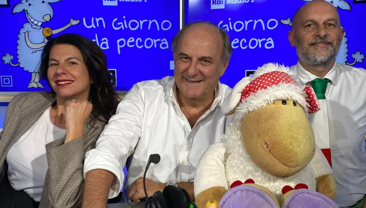 Gerry Scotti a Un giorno da pecora