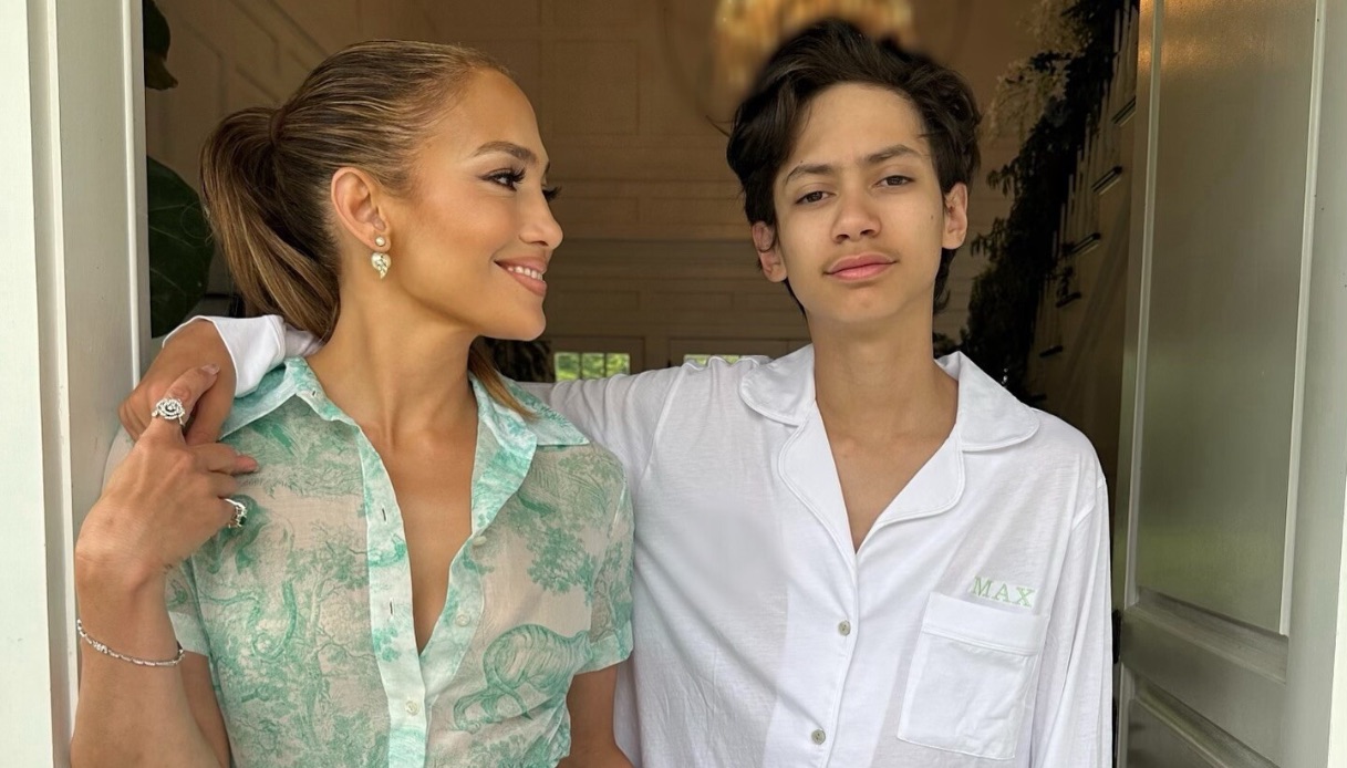 Jennifer Lopez e il figlio