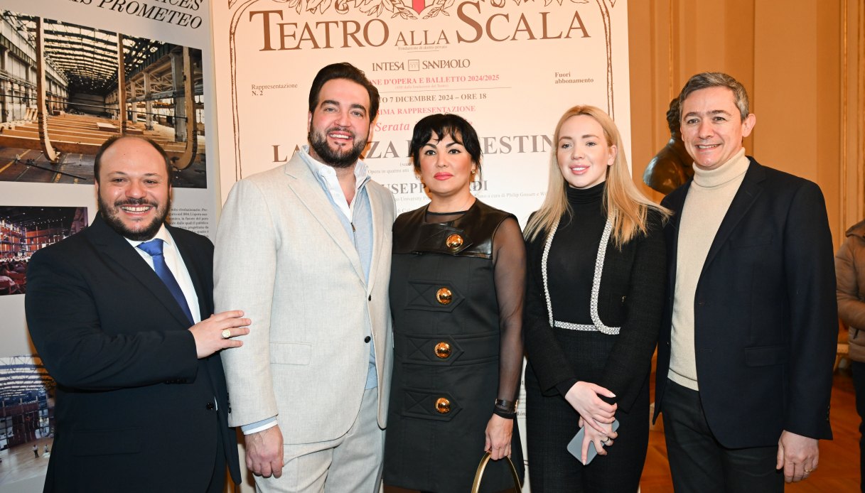 Marco Filippo Romano, Brian Jadge, Anna Netrebko e Vasilisa Berzhanskaya