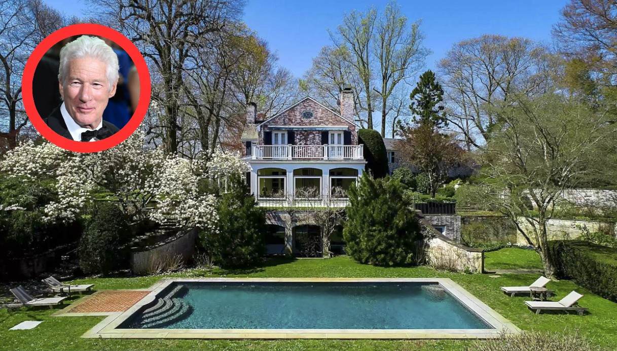 Richard Gere vende la casa in Connecticut per 11 milioni. Deve stare vicino ai suoceri