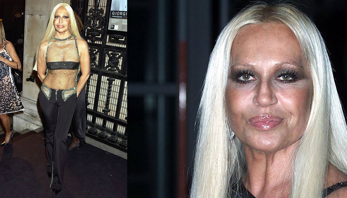 donatella versace giovane