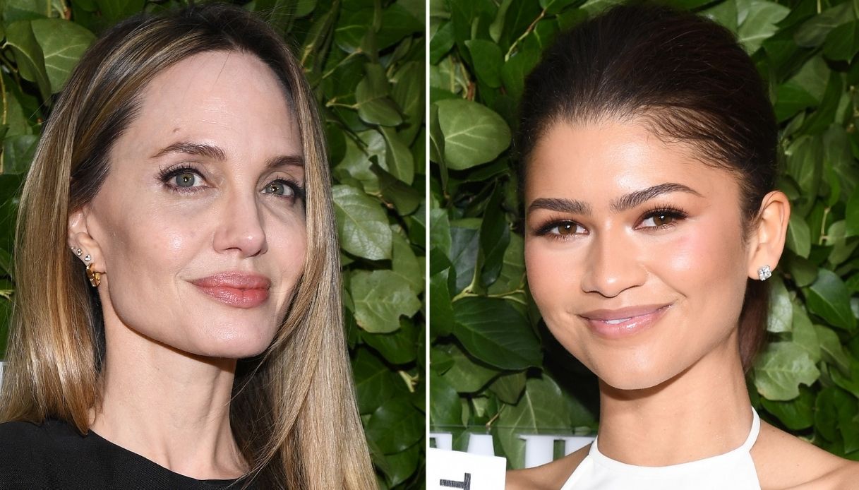 Zendaya e Angelina Jolie bellissime in bianco e in nero ai Gotham Awards  2024