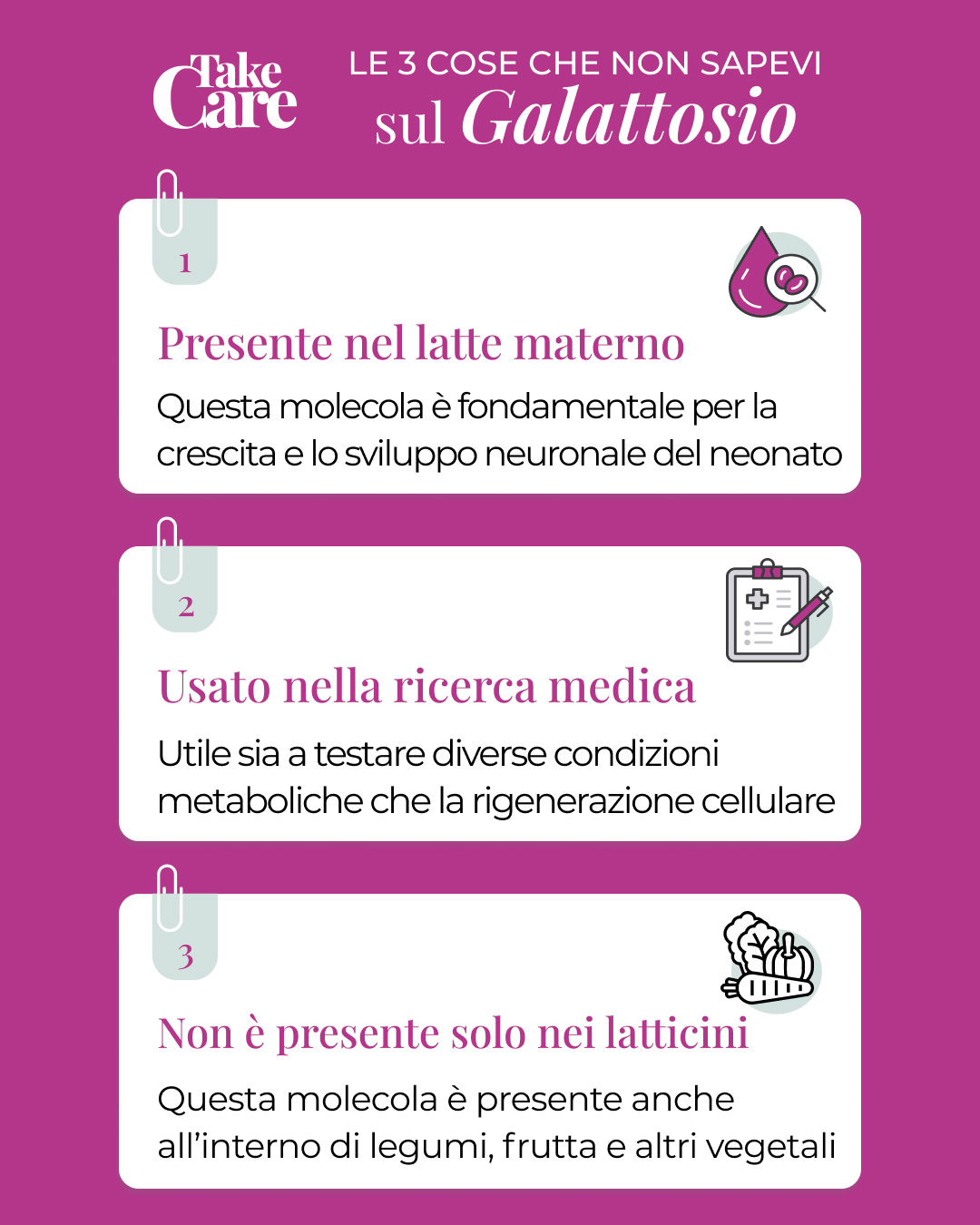 Infografica sul Galattosio