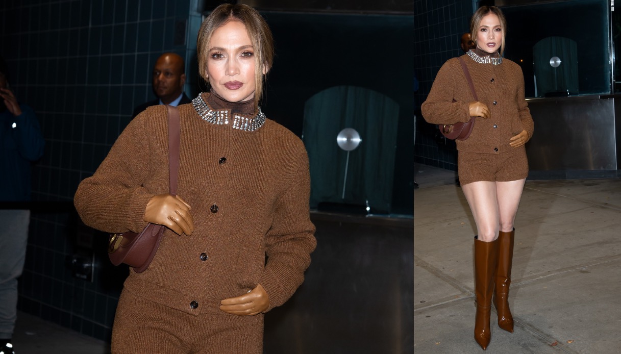 Jennifer Lopez in Mocha Mousse