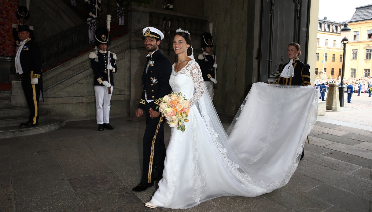 Il royal wedding di Sofia e Carlo Filippo di Svezia