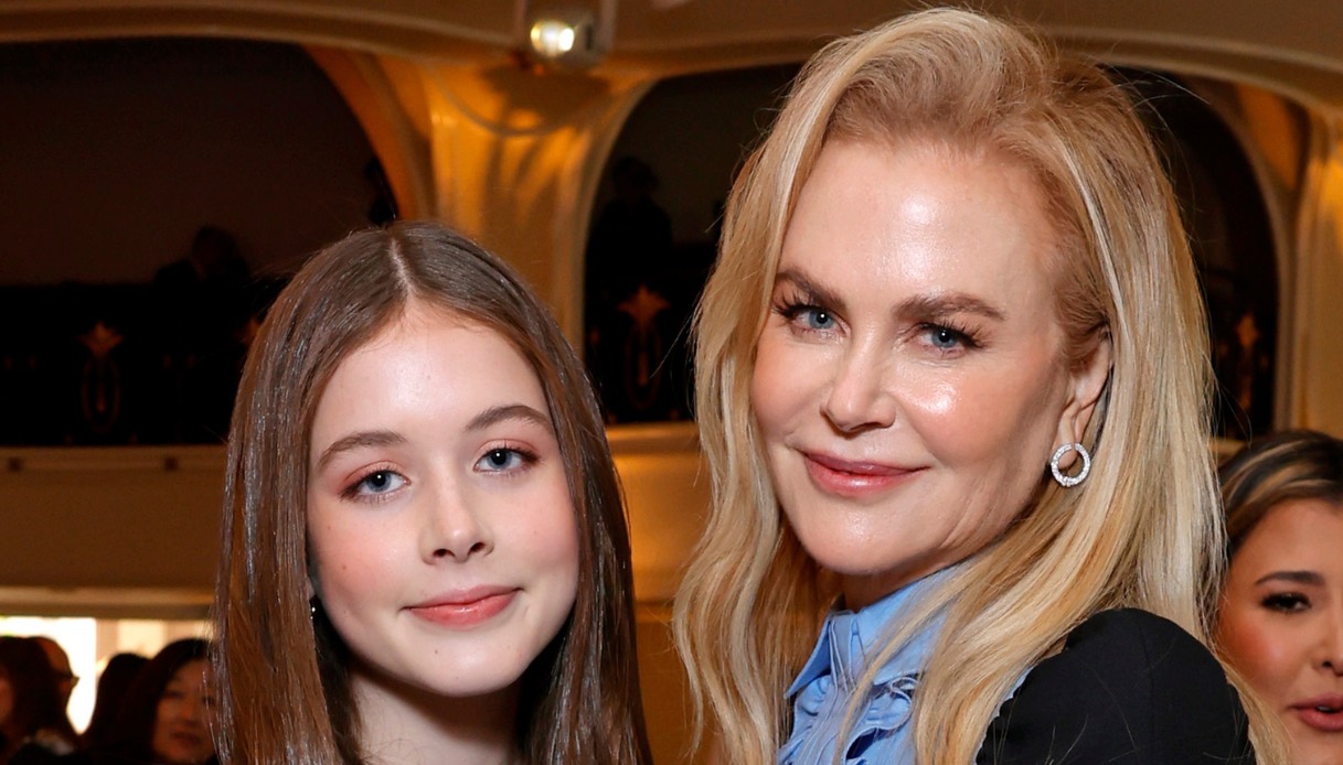 Nicole Kidman e la figlia Faith di 13 anni, insieme al gala: il dolce duo incanta Beverly Hills