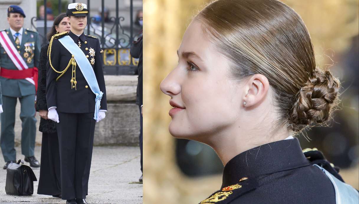 La Principessa Leonor in uniforme