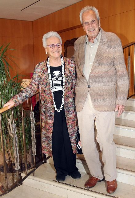 Rosita e Ottavio Missoni