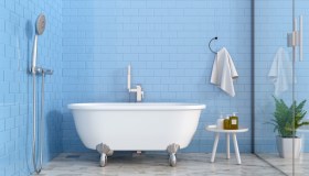 Piastrelle per un bagno piccolo, quali scegliere per farlo sembrare più ampio