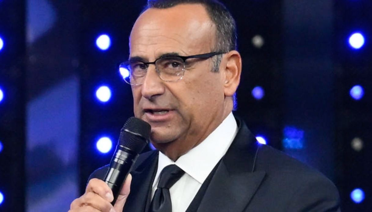 Carlo Conti sui co conduttori di Sanremo: “Siamo ancora in alto mare”