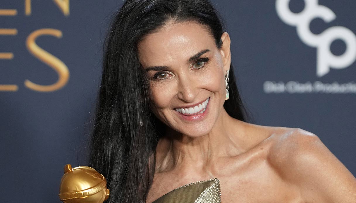 Demi Moore: il Golden Globe a 62 anni è la sua rivincita più bella