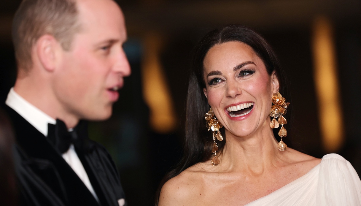 Kate Middleton e il Principe William ai BAFTA 2023