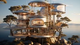 Le case futuristiche a forma di strumenti musicali del designer AI Marcus Byrne