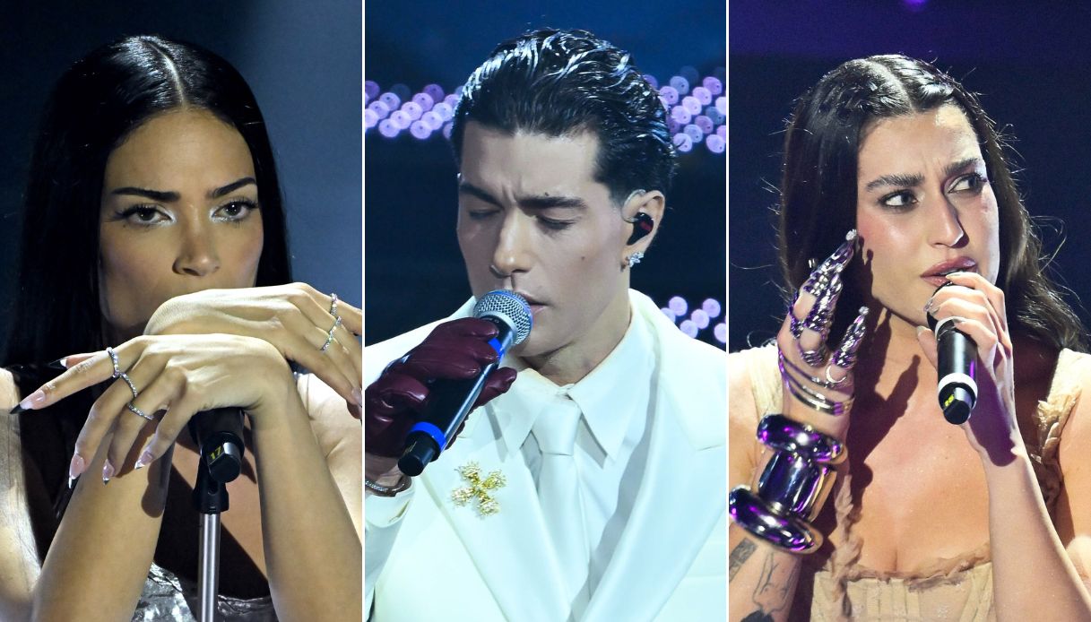 Sanremo 2025, non solo abiti, i cantanti stupiscono anche con gioielli, capelli e nail art, i più sorprendenti