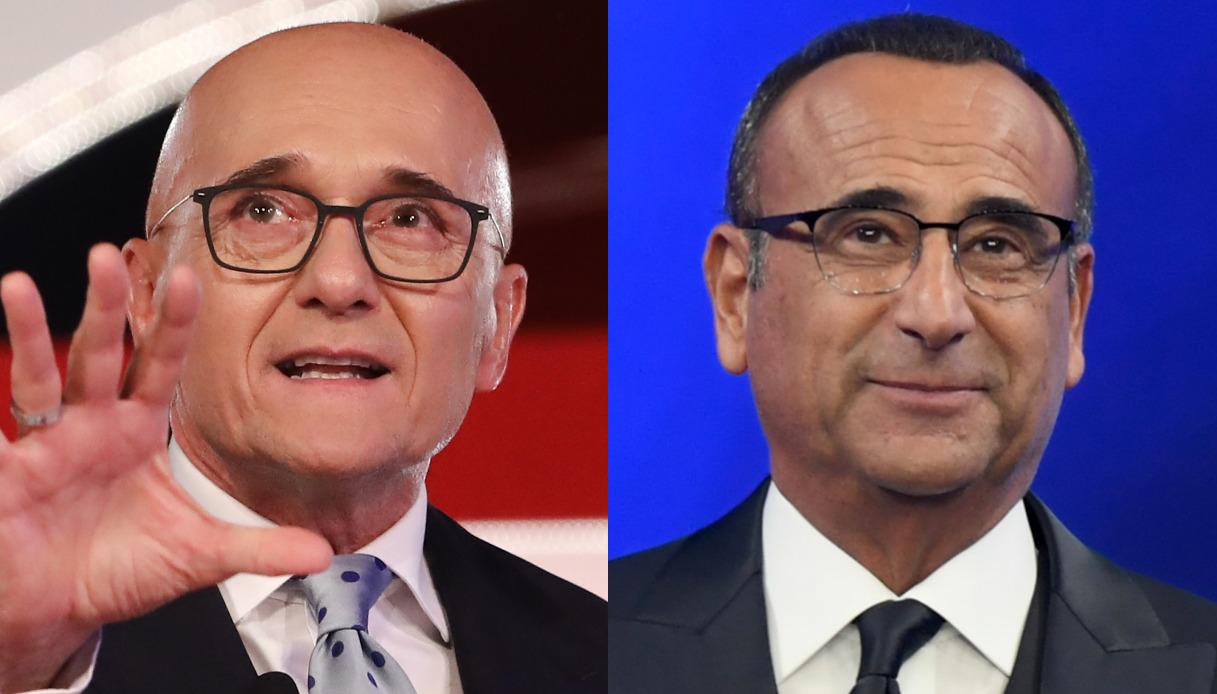 Sanremo 2025, il Grande Fratello di Signorini sfida il Festival di Carlo Conti