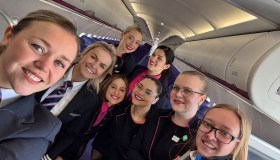 Un volo tutto al femminile per abbattere le barriere di genere