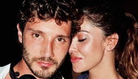 Stefano De Martino al parco con Santiago e Luna Marì, figlia di Spinalbese e Belen