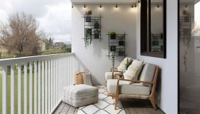 Giardino in balcone, come trasformare uno spazio ridotto in un angolo verde di design