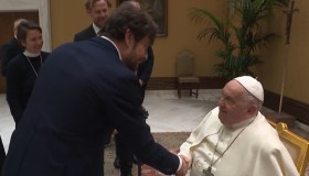 Le Iene, l’ultima intervista a Papa Francesco prima di ammalarsi