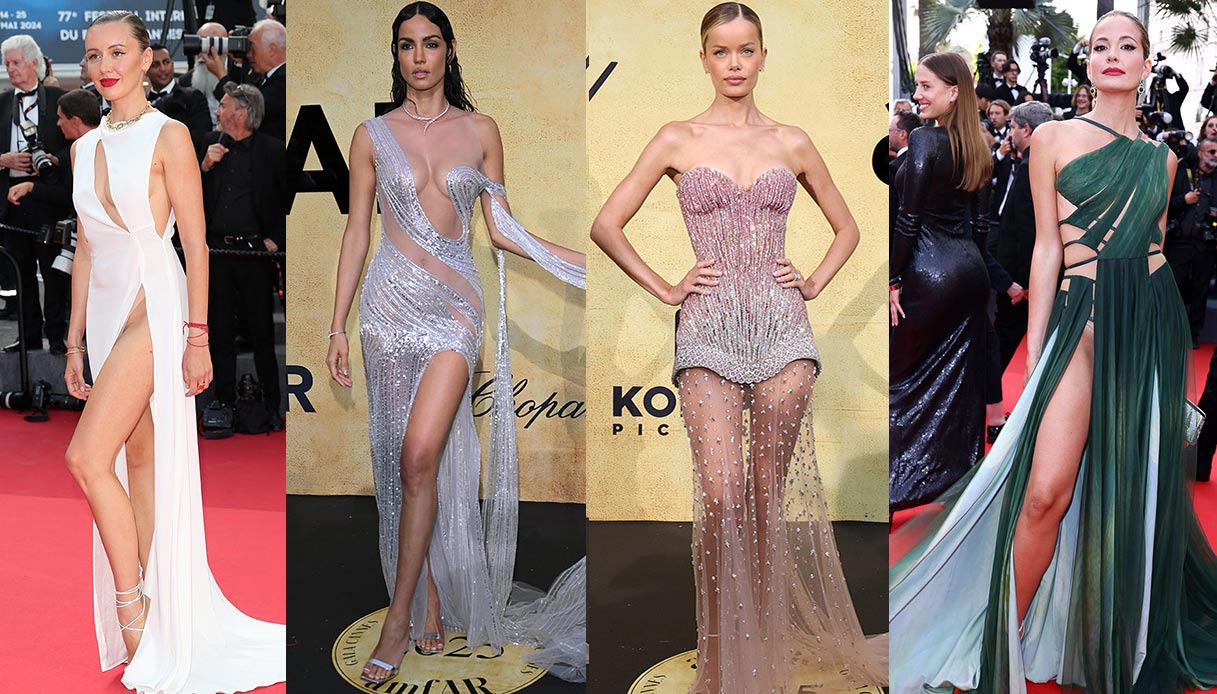 Cannes 2025, che spacchi: le gambe più belle sul red carpet