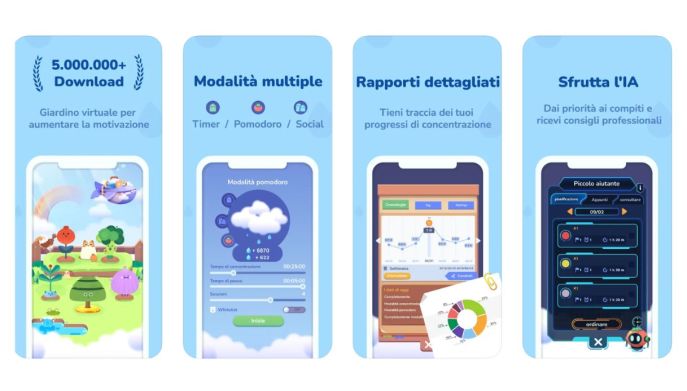 Migliori app per studiare e concentrarsi