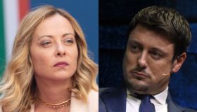 Giorgia Meloni e Andrea Giambruno al saggio della figlia: è gelo