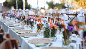 Quali centrotavola scegliere in un matrimonio estivo