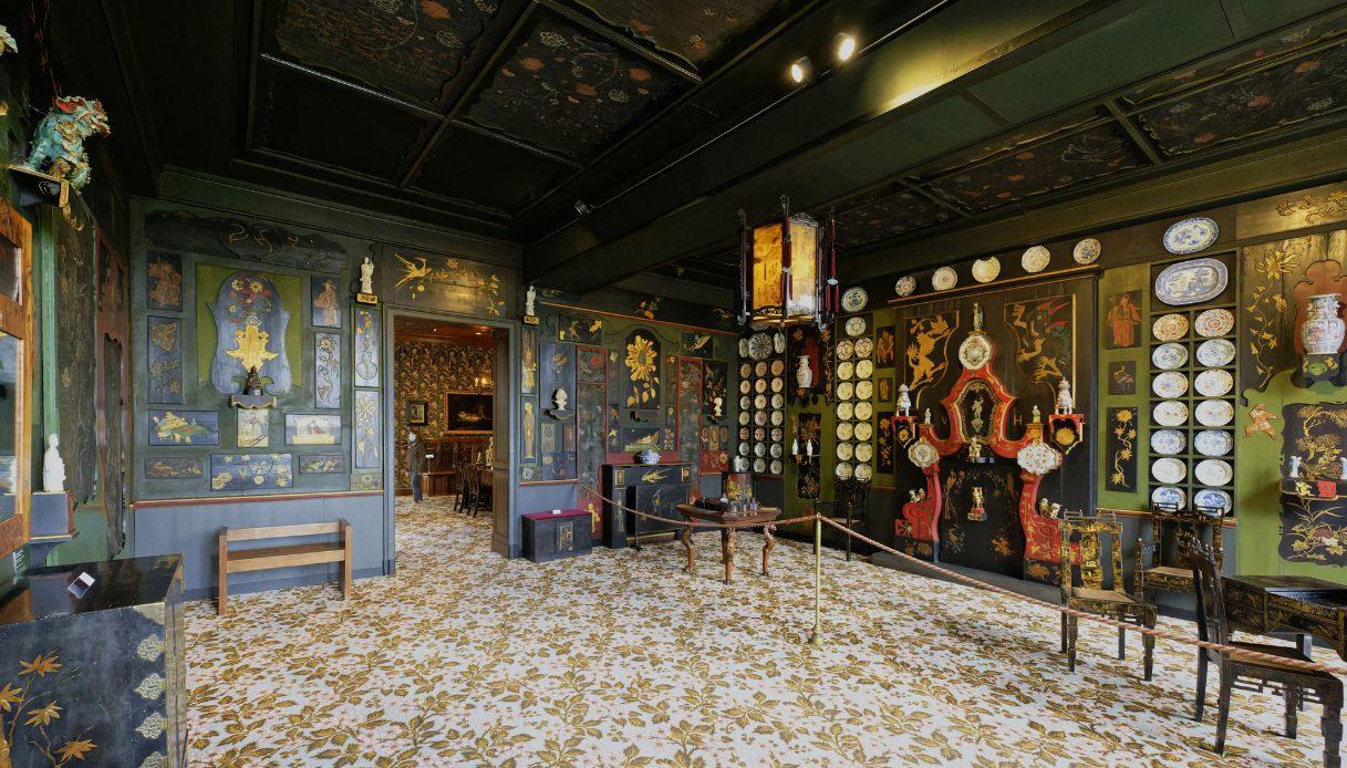 Gli interni della casa-museo di Victor Hugo