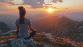 Meditazione all’alba: un respiro di benessere a 2.000 metri