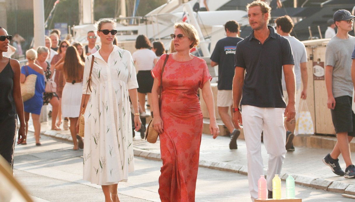 Beatrice Borromeo e Pierre Casiraghi a Saint-Tropez
