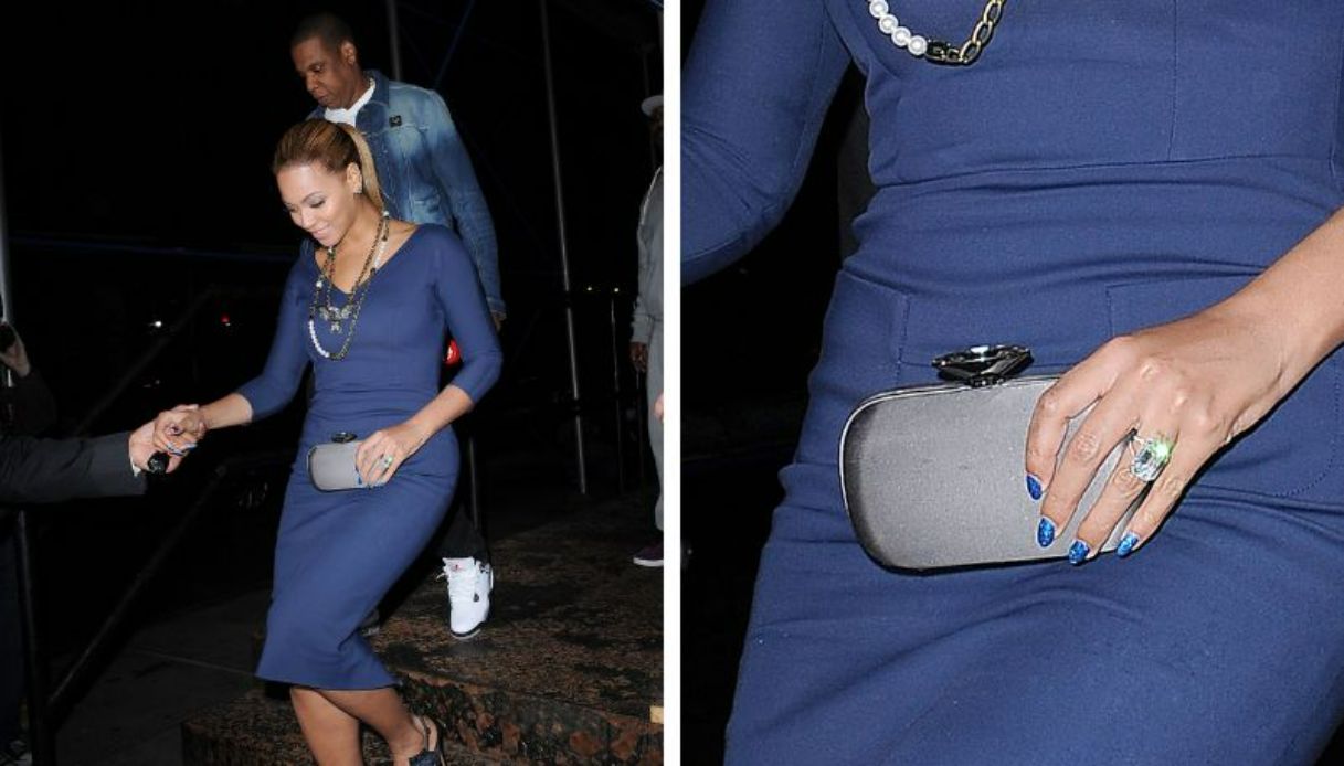 L'anello di fidanzamento di Beyoncé