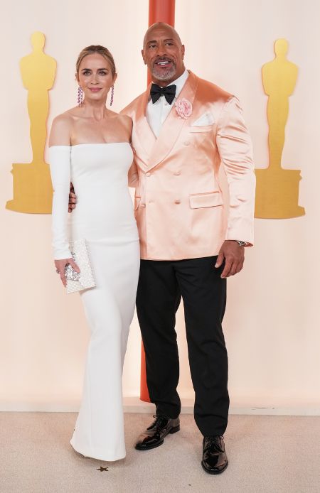 Dwayne Johnson e Emily Blunt al Festival di Venezia