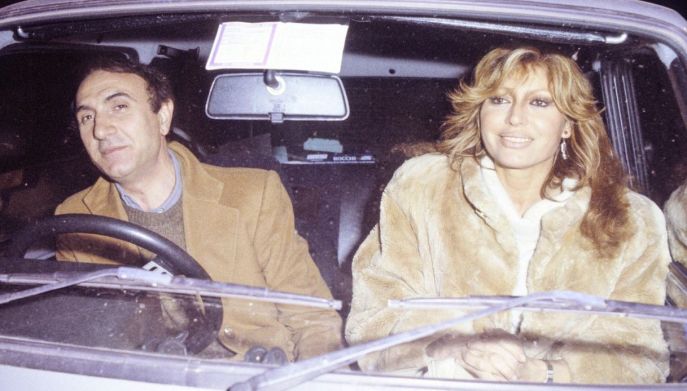 Pippo Baudo e Alida Chelli foto d'epoca