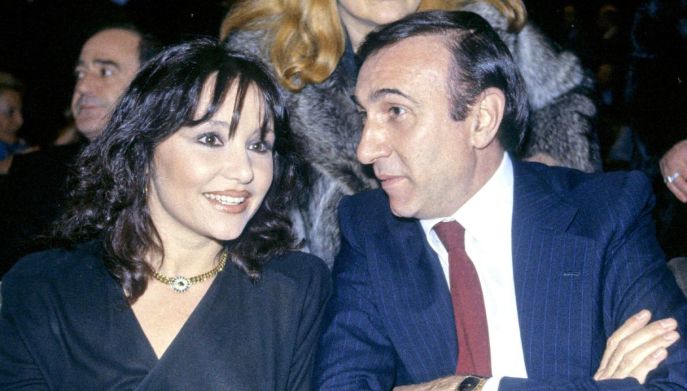 Adriana Russo e Pippo Baudo foto d'epoca