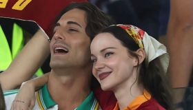Damiano David con Dove Cameron allo stadio per la Roma, l’amore tra gli spalti