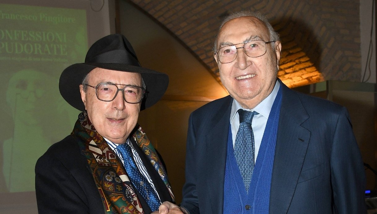 Pier Francesco Pingitore e Pippo Baudo