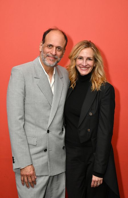 Luca Gudagnino e Julia Roberts.a Venezia 2025
