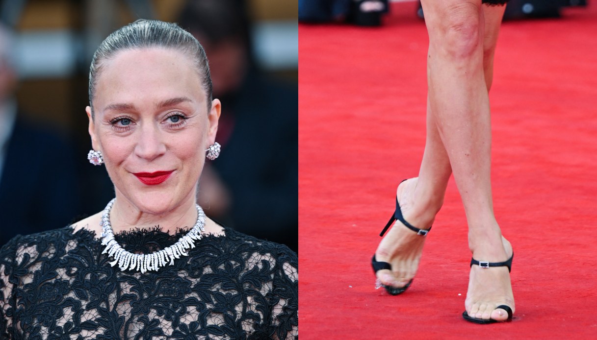Chloe Sevigny a Venezia 82, i dettagli del look
