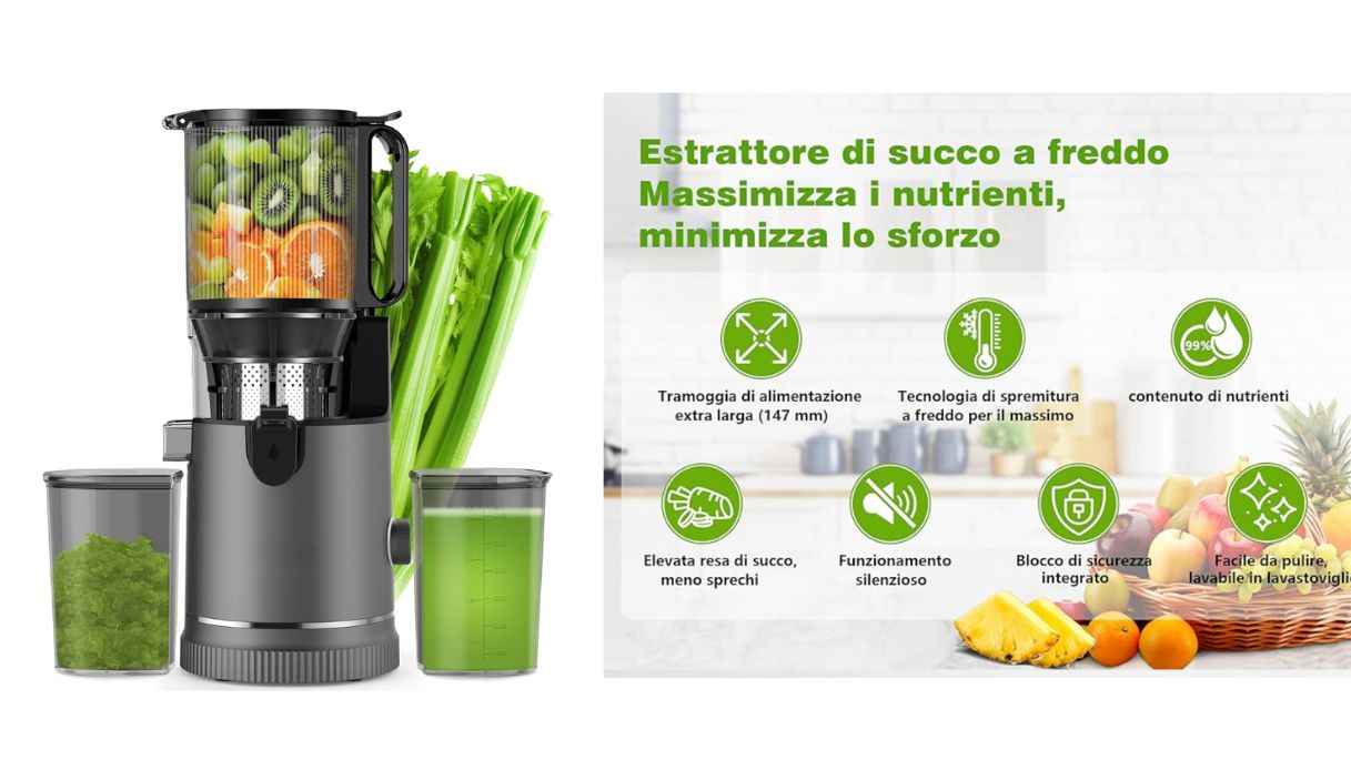 estrattore di succo in offerta amazon