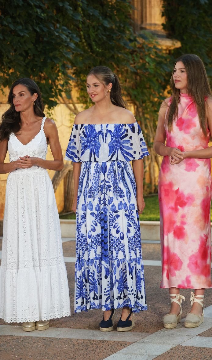 Letizia, Leonor e Sofia 